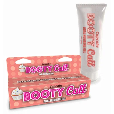 booty call anal numbing gel cupcake flavoured anal numbing gel 44 ml 15 oz tube