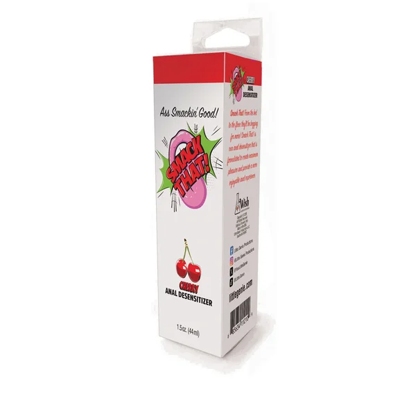 Smack That! Anal Desensitiser - Cherry - Cherry Flavoured Anal Desensitiser - 44 ml Tube — image 2 of 4