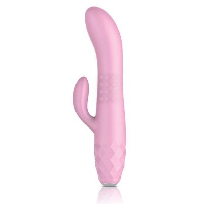Diamonds The Duchess Rotating Beaded Rabbit Vibe Pink