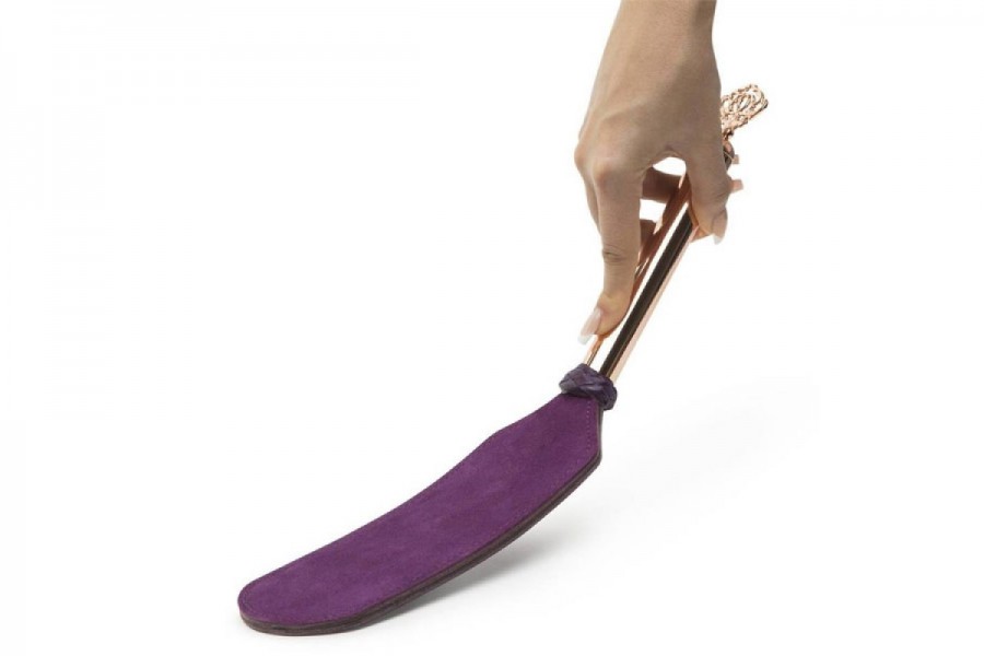 FIFTY SHADES FREED CHERISHED COLLECTION LEATHER & SUEDE PADDLE