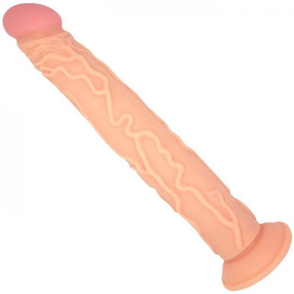13" Ultra Veined Suction Cup Dildo