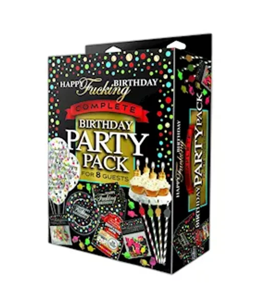 Happy F**king Birthday Complete Party Pack - Party Set for 8 People — image 3 of 3
