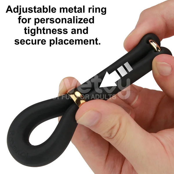 Pinnacle Pro Anyfit Stretcher - Black Adjustable Cock Ring — image 11 of 16