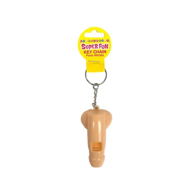 super fun key chain penis whistle novelty key chain