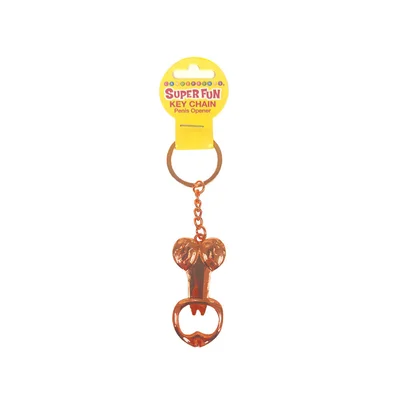 super fun key chain penis bottle opener novelty key chain