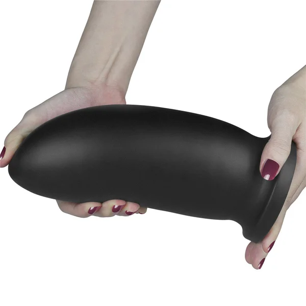 King Sized Anal Bomber - Black 23 cm (9'') Mega Anal Plug — image 8 of 10