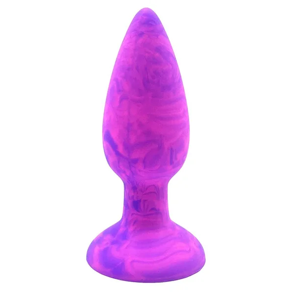 Adam & Eve COLOUR SWIRL Anal Plug Set - Purple/Pink Butt Plugs - Set of 3 Sizes — image 4 of 4