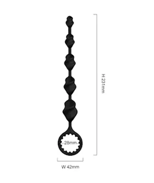 Amore Twisted Love Anal Beads — image 4 of 4