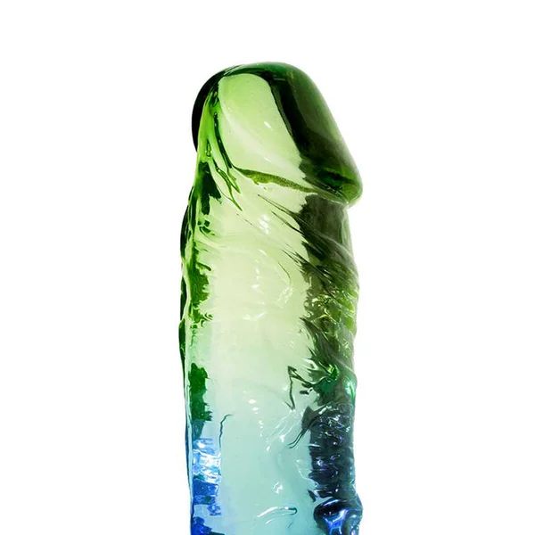 Adam & Eve SENSUAL SEASIDE 8.5'' Dildo - Blue/Green 21.5 cm Dildo — image 3 of 3