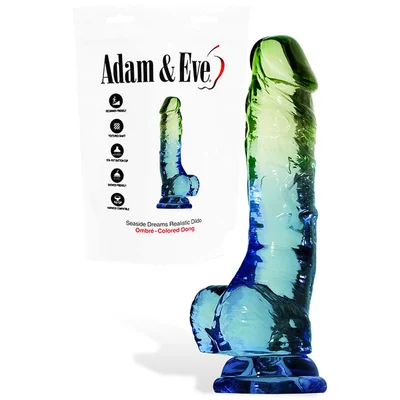 adam eve sensual seaside 85 dildo bluegreen 215 cm dildo