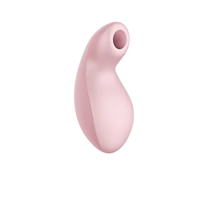 fun factory luna soft pink soft pink usb c rechargeable air pulsation clitoral stimulator