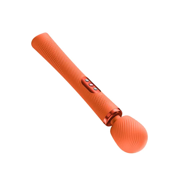 Fun Factory VIM Orange - Orange USB-C Rechargeable Rumbling Massage Wand — image 3 of 3