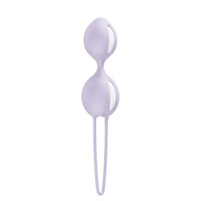 fun factory smartballs duo purple purple weighted kegel balls
