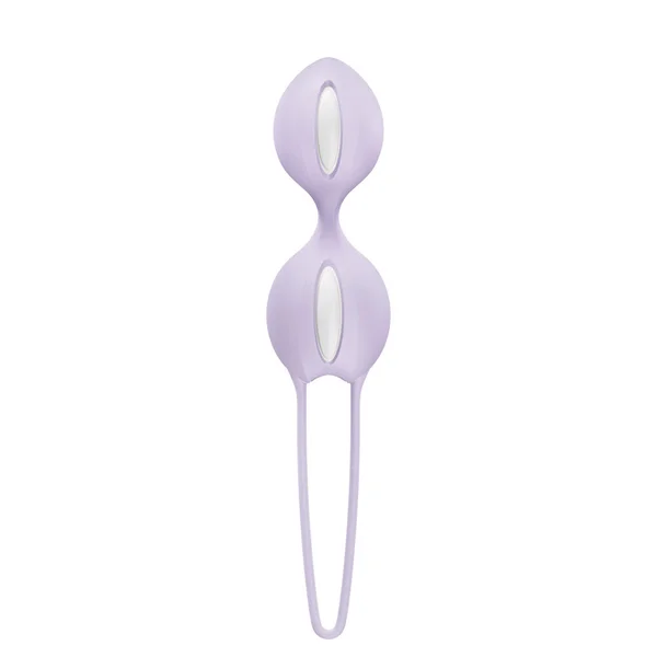 Fun Factory SMARTBALLS DUO Purple - Purple Weighted Kegel Balls — image 2 of 3