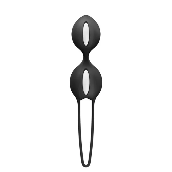 Fun Factory SMARTBALLS DUO Black - Black Weighted Kegel Balls — image 2 of 3