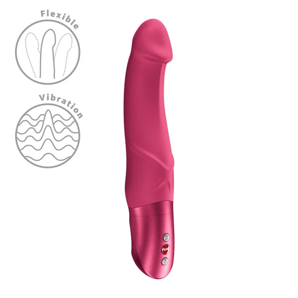 Fun Factory MR. BOSS Raspberry - Raspberry 21 cm Vibrator — image 4 of 8