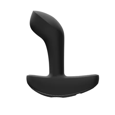 fun factory booty vibe black black 97 cm usb c rechargeable vibrating anal plug