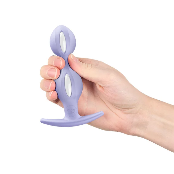 Fun Factory B BALLS DUO Purple - Purple 13 cm Weighted Kegel Balls — image 3 of 8