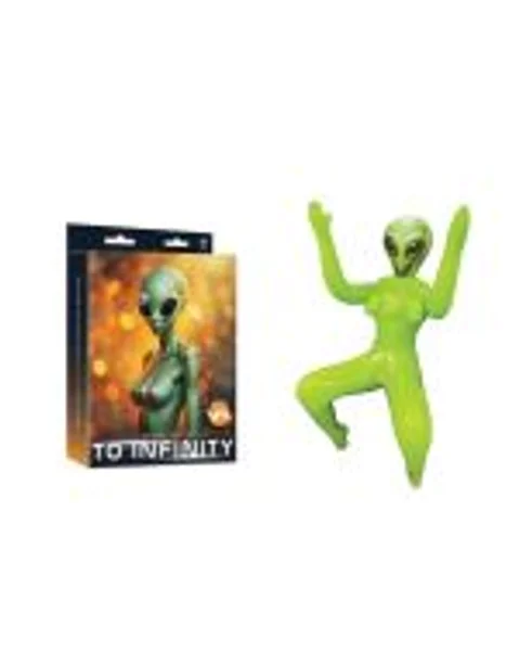 To Infinity - Green Inflatable Squatting Alien Love Doll — image 4 of 5