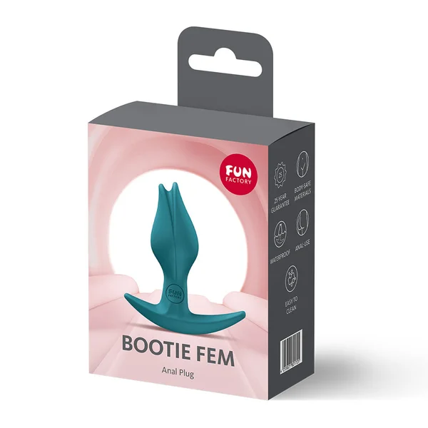 Fun Factory BOOTIE FEM Bottle Green - Bottle Green 8.5 cm Butt Plug — image 9 of 9
