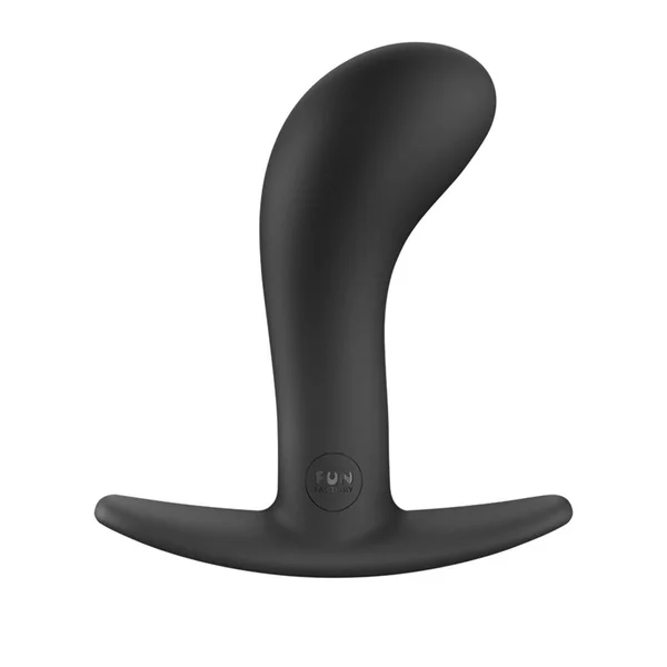 Fun Factory BOOTIE L Black - Black 10.9 cm Large Anal Plug — image 2 of 8
