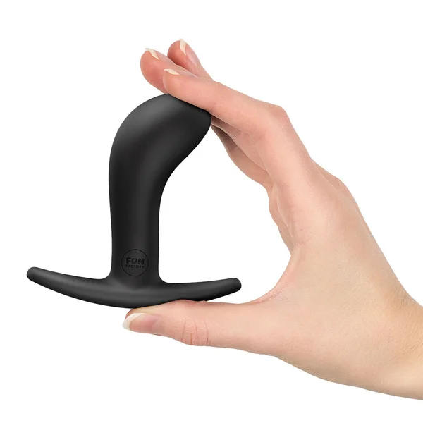 Fun Factory BOOTIE M Black - Black 9.4 cm Medium Butt Plug — image 3 of 8