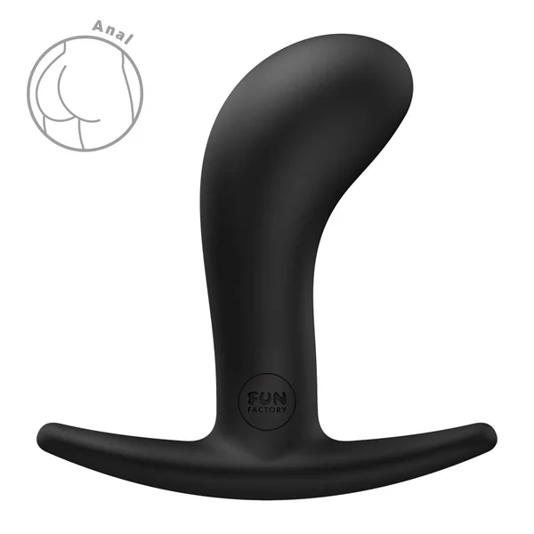 Fun Factory BOOTIE M Black - Black 9.4 cm Medium Butt Plug — image 4 of 8