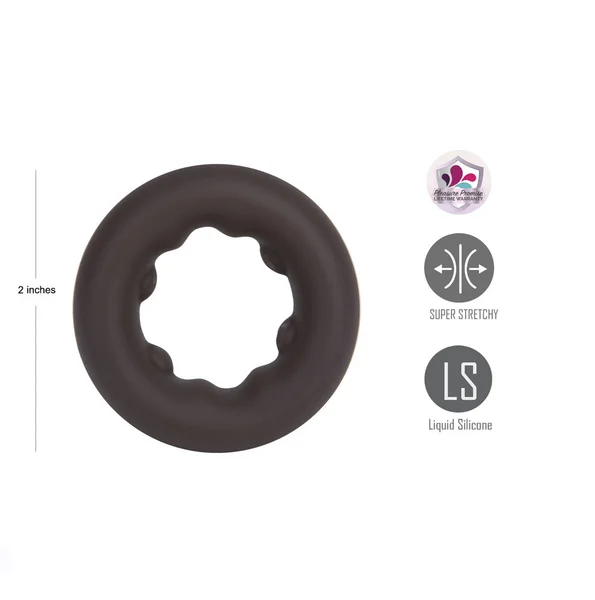 Maia GUNNER - Chocolate - Dark Brown Cock Ring — image 2 of 7
