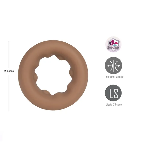 Maia GUNNER - Caramel - Tan Brown Cock Ring — image 2 of 7
