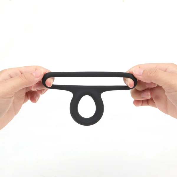 Maia GAVIN - Black Cock & Balls Ring — image 4 of 6