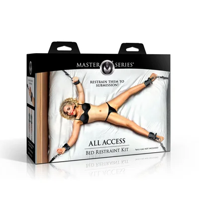 master series all access bed restraint kit