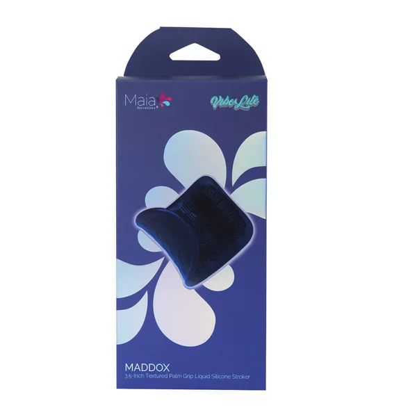 Maia MADDOX - Blue Textured Stroker Sleeve — image 7 of 7