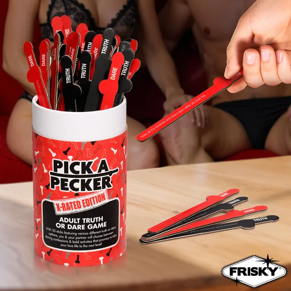 Frisky Pick A Pecker - X-Rated Edition - Adult Truth Or Dare Game — image 4 of 5