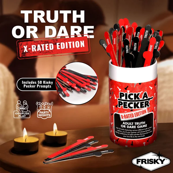 Frisky Pick A Pecker - X-Rated Edition - Adult Truth Or Dare Game — image 2 of 5