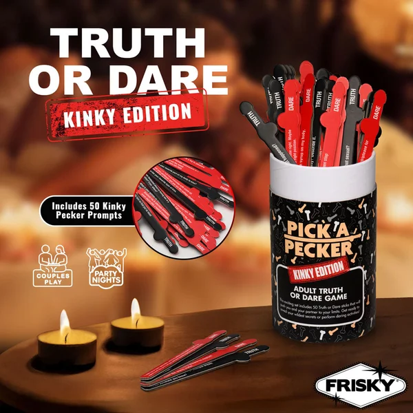 Frisky Pick A Pecker - Kinky Edition - Adult Truth Or Dare Game — image 2 of 5