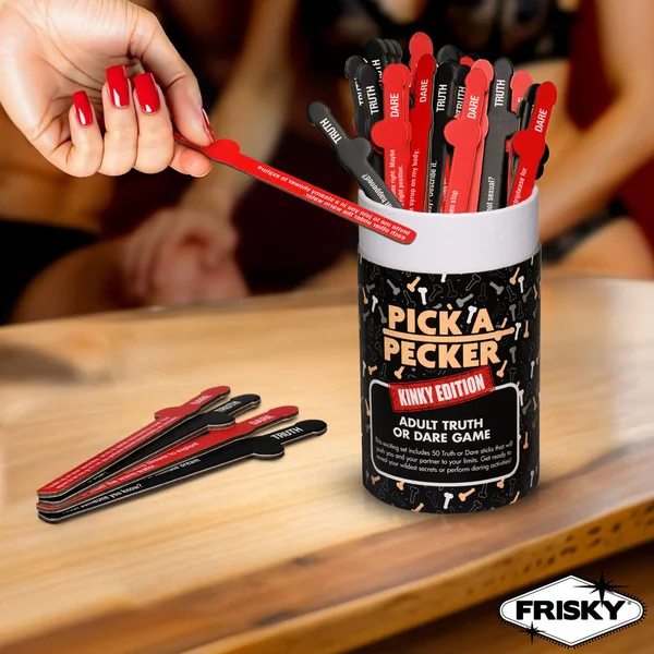 Frisky Pick A Pecker - Kinky Edition - Adult Truth Or Dare Game — image 4 of 5