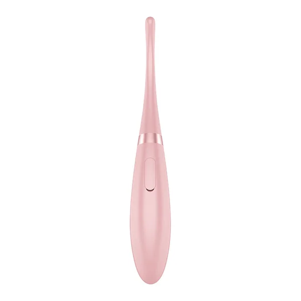 Satisfyer Tip Tease - Rose - Rose USB Rechargeable Vibrator with Twirling Tip — image 5 of 8