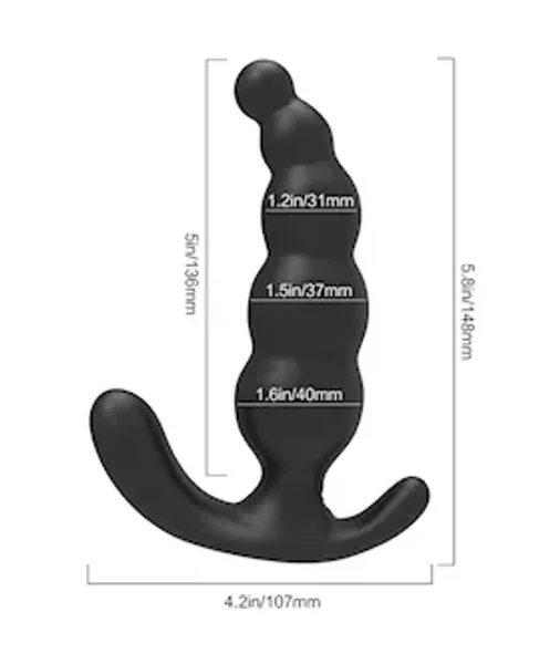 Amore Warm Embrace Remote Controlled Vibrating Anal Beads — image 5 of 5