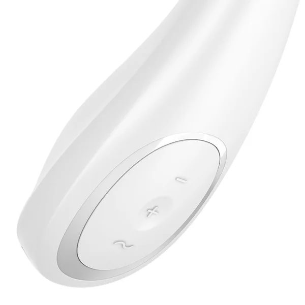 Satisfyer G-Spot Wave 2 - White - White 23.6 cm USB Rechargeable Flicking Tip Vibrator — image 9 of 10