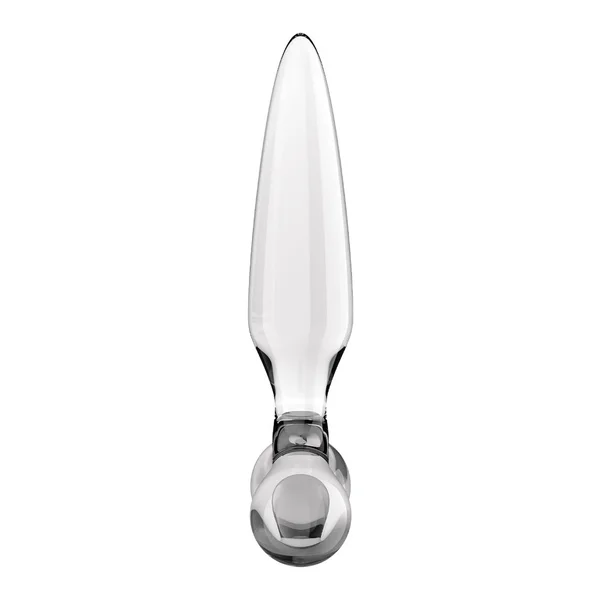 Satisfyer Triple Crystal 2 - Clear - Clear Glass 3-in-1 Butt Plug — image 6 of 7