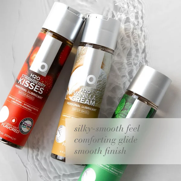 JO H2O Vanilla Cream Lube - 120 mL - Vanilla Flavoured Water Based Lubricant - 120 ml Bottle — image 2 of 5