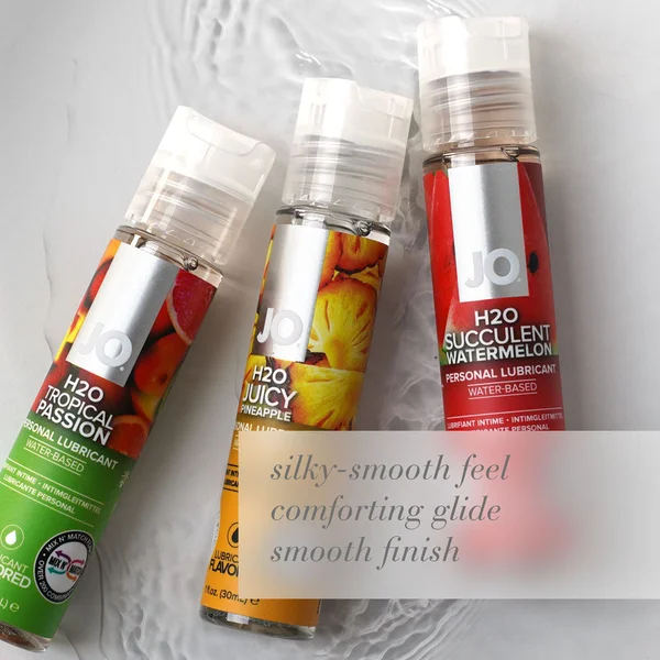 JO H2O Juicy Pineapple Lube - 120 mL - Pineapple Flavoured Water Based Lubricant - 30 ml Bottle — image 2 of 5