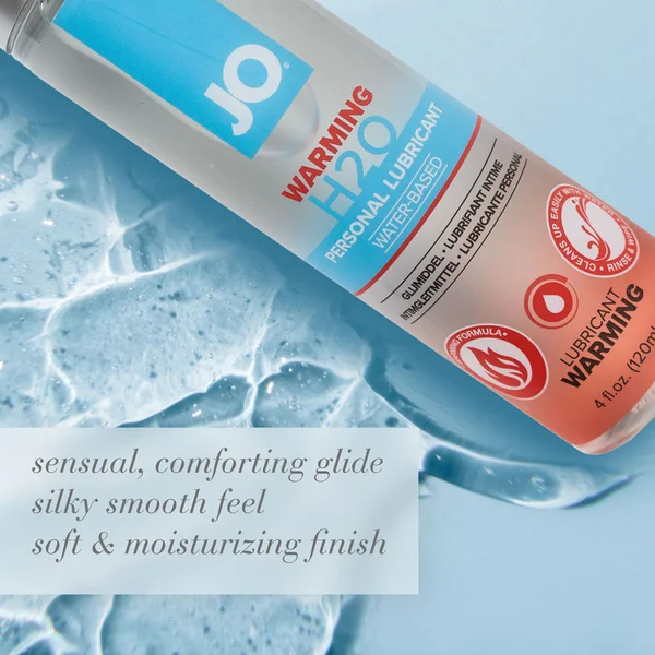 JO H2O Warming Lube - 60 mL - Water Based Warming Lubricant - 60 ml Bottle — image 2 of 5