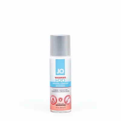 jo h2o warming lube 60 ml water based warming lubricant 60 ml bottle