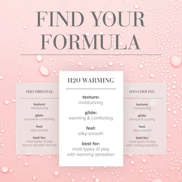JO H2O Warming Lube - 60 mL - Water Based Warming Lubricant - 60 ml Bottle — image 3 of 5