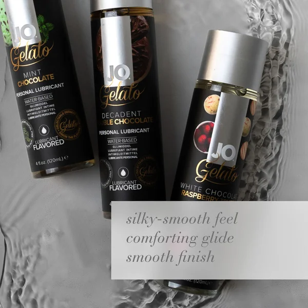 JO Gelato Decadent Double Chocolate Lubricant - 30 mL - Chocolate Flavoured Water Based Lubricant - 30 ml Bottle — image 2 of 5