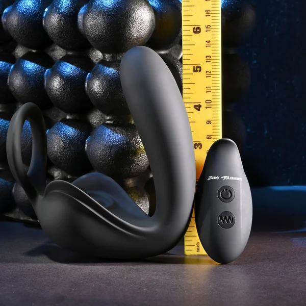 Zero Tolerance BALLIN OUT - Black USB Rechargeable Prostate Massager with Cock Ring and Wireless Remote — image 8 of 9