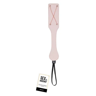 sex mischief peaches n creame chain impressions paddle peach spanking paddle