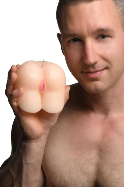 Master Series Hot Ass 4.6" BDSM Butt Drip Candle — image 4 of 8