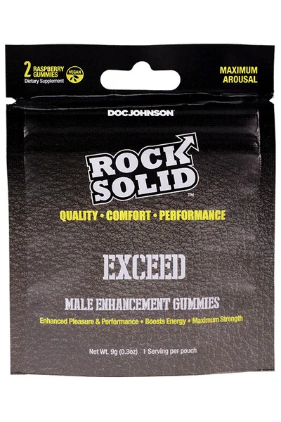 Doc Johnson Rock Solid Exceed Male Enhancement Gummies — image 2 of 3